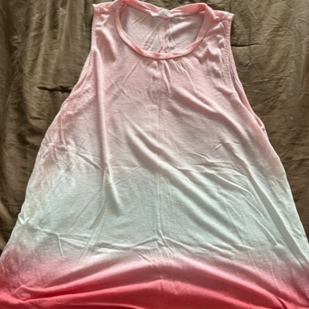 Ombre Crew Neck Tank - super soft